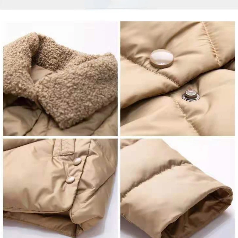 Women's Winter Super Hot Coat Parka Plus Size Light Thin Women's Tops Cropped Jacket Cheap Wholesale Loose 2022 New