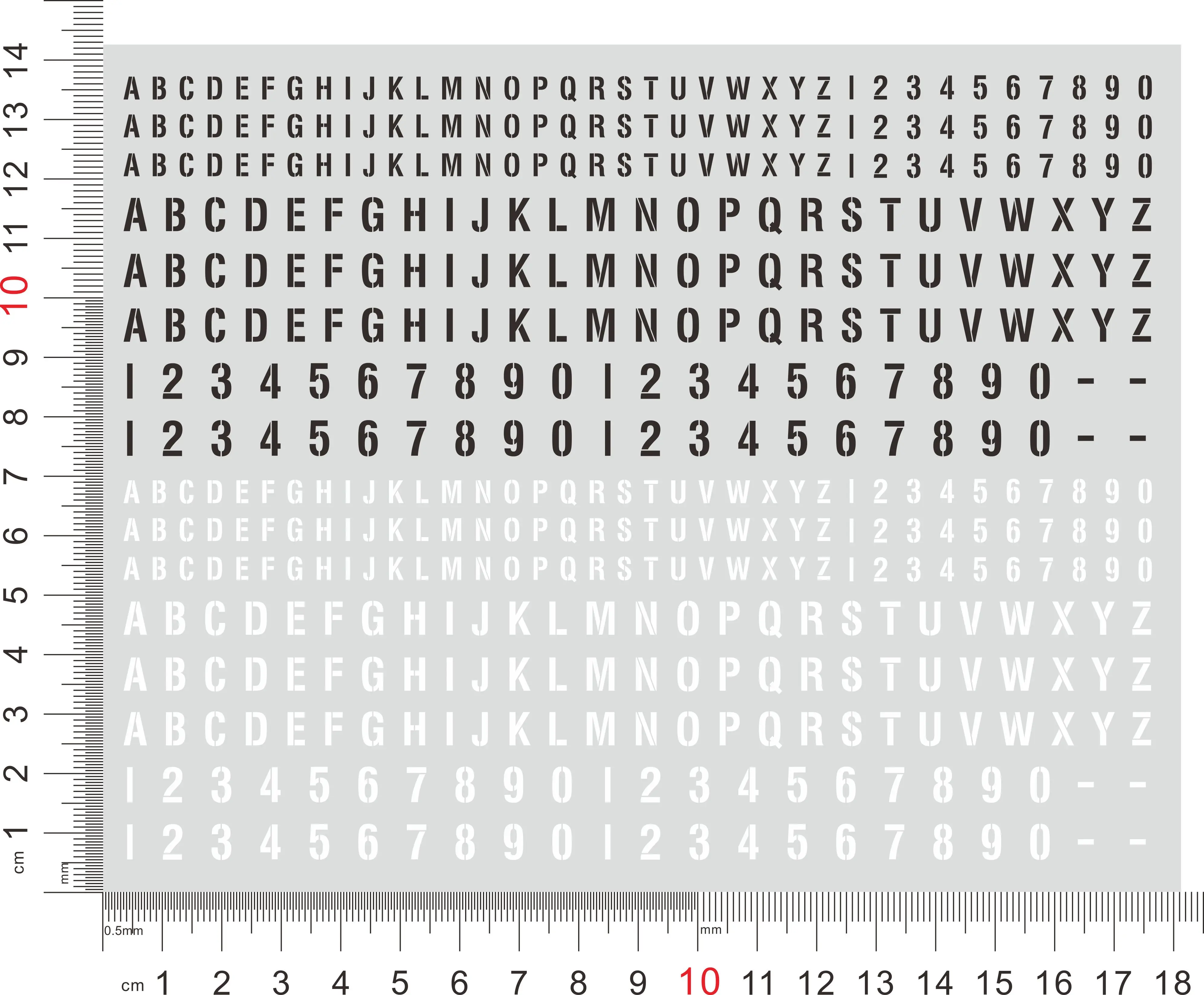 

Orlando Hunter Model 1:32 35 Army Truck M01 Water Sticker Car Shell Body Exterior Letters Numbers Decor