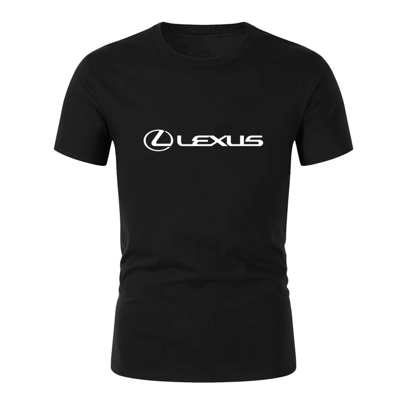

Lexus Brand New T-shirt Anime Cotton Oversized T Shirt Men's Casual Graphic T shirt High Quality woman's Round Neck Short Sleeve