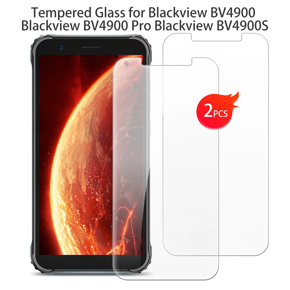 Закаленное защитное стекло для Blackview BV4900 Защита экрана Pro BV4900S защитная пленка