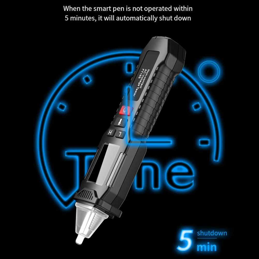 1x FY18S ЖК-умная тестовая ручка NVC индукционная с большим экраном для точки останова