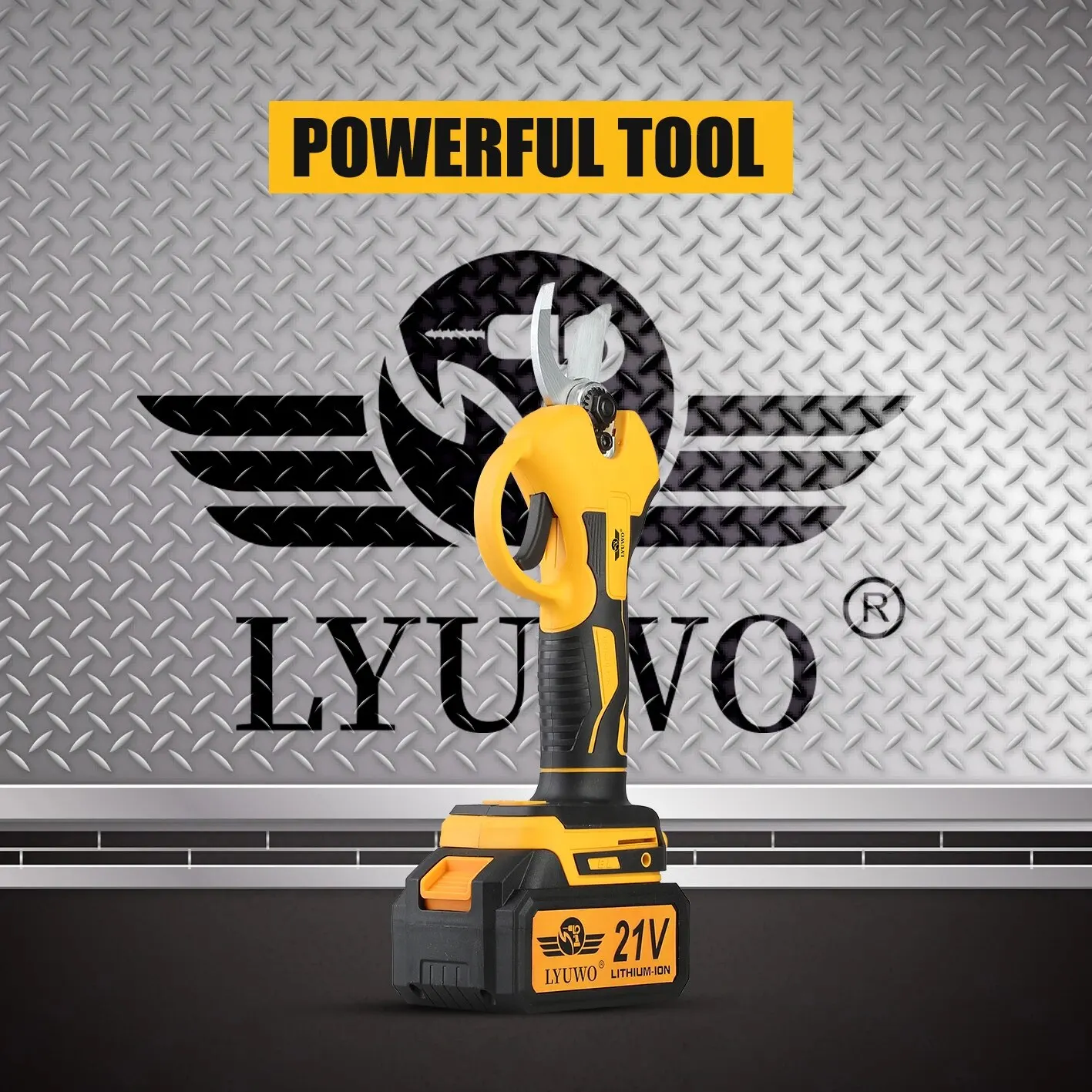 Luwo Перезаряжаемые Беспроводные Ножницы Для Обрезки Электрический Инструмент