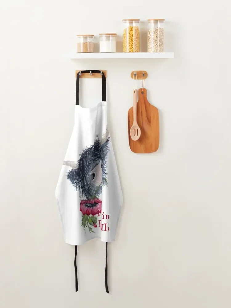 Фартук Missing MacKenzie McMoo для женщин кухонная форма шеф-повара на заказ мужчин фартук