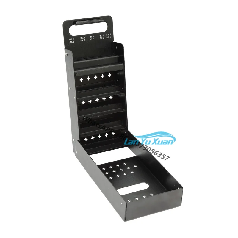 

Hot Sale Aluminum Alloy Stainless Steel Metal Surgical Tray Box Container Case Basket for Kirschner Wire Implants Sterilization