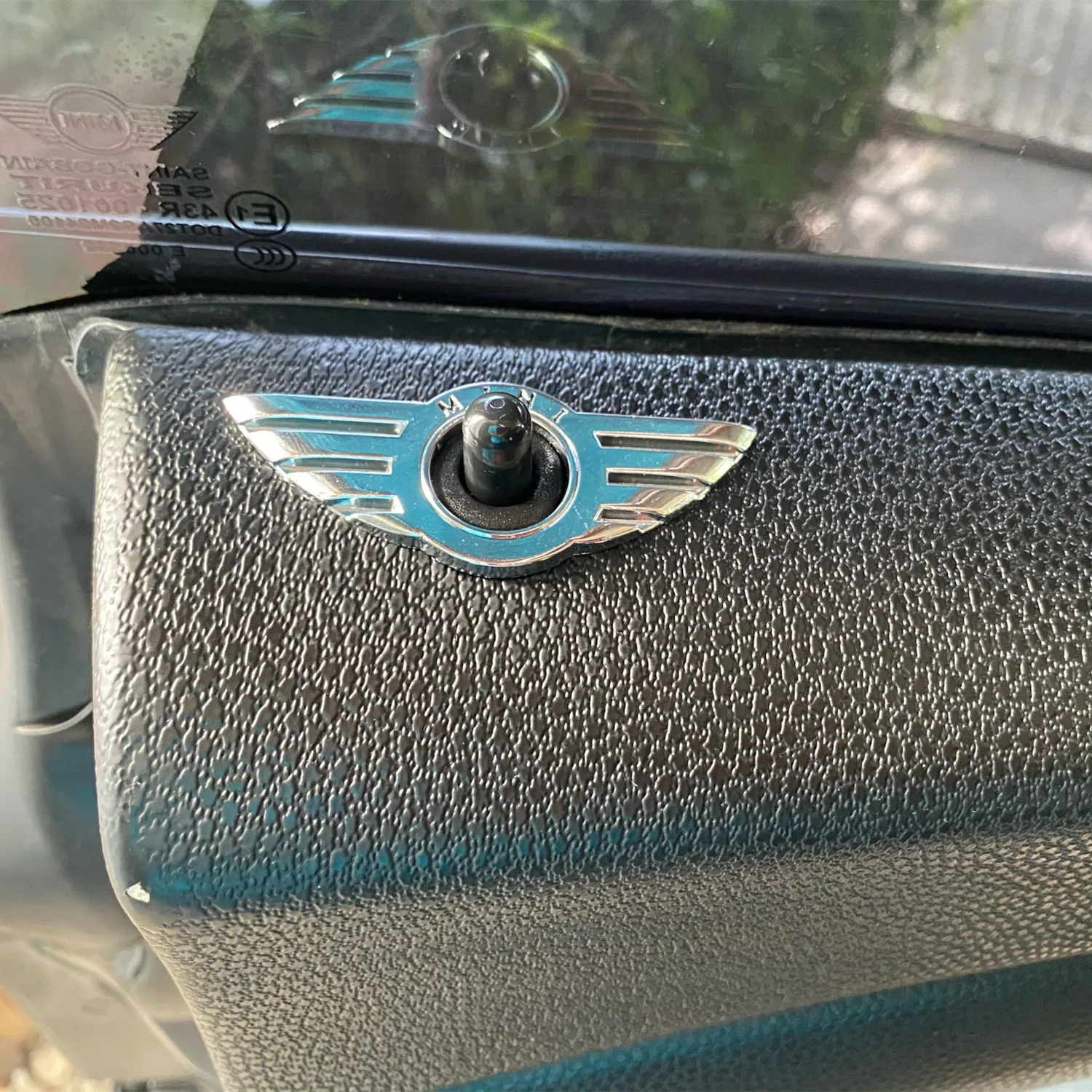 2 шт. для Mini F55 R50 R53 R56 R60 R57 Cooper изящная дверная Шпилька розетка значок наклейка s