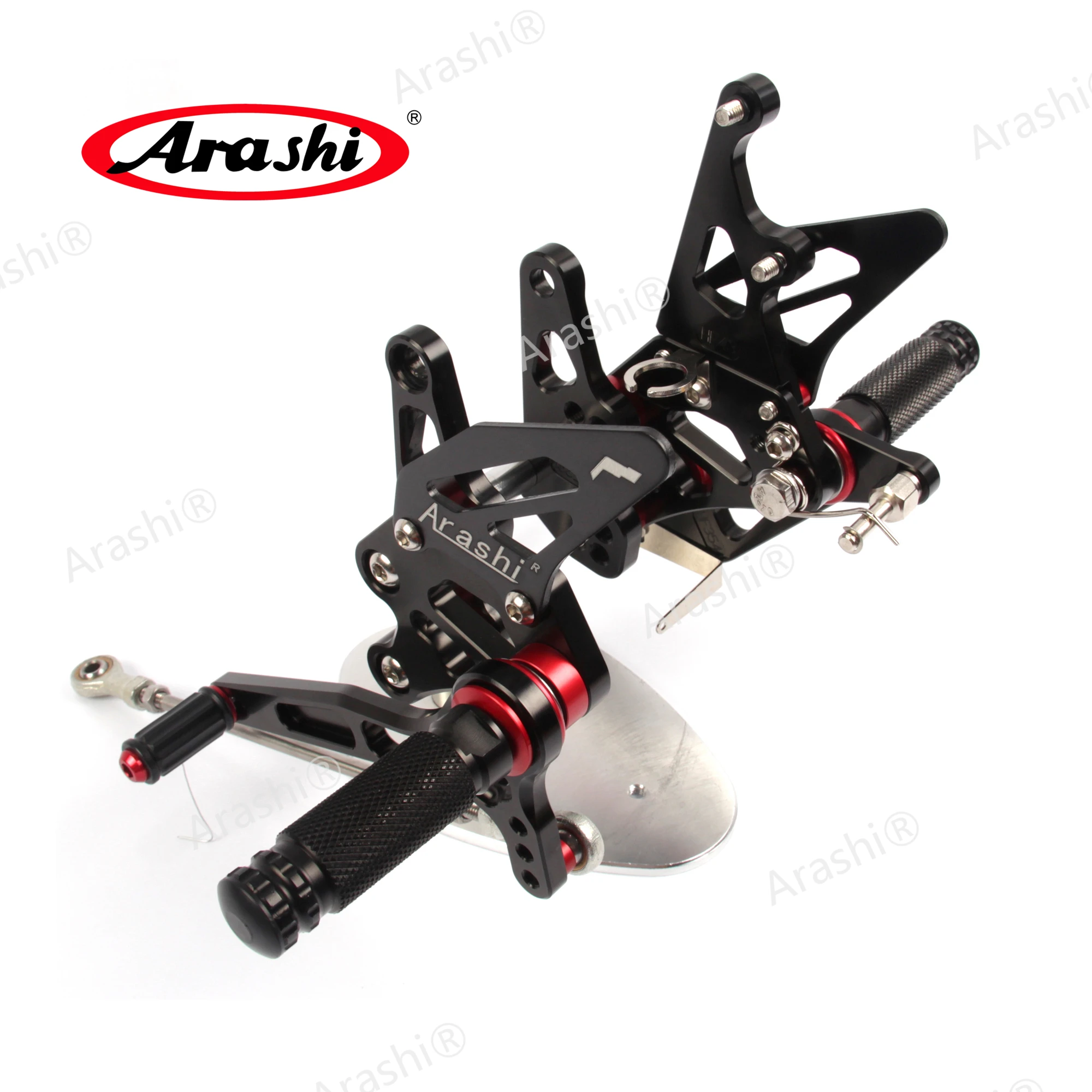 Задняя часть Arashi V1.0 для SUZUKI Hayabusa GSXR1300 2008-2020 регулируемая подставка ног с ЧПУ