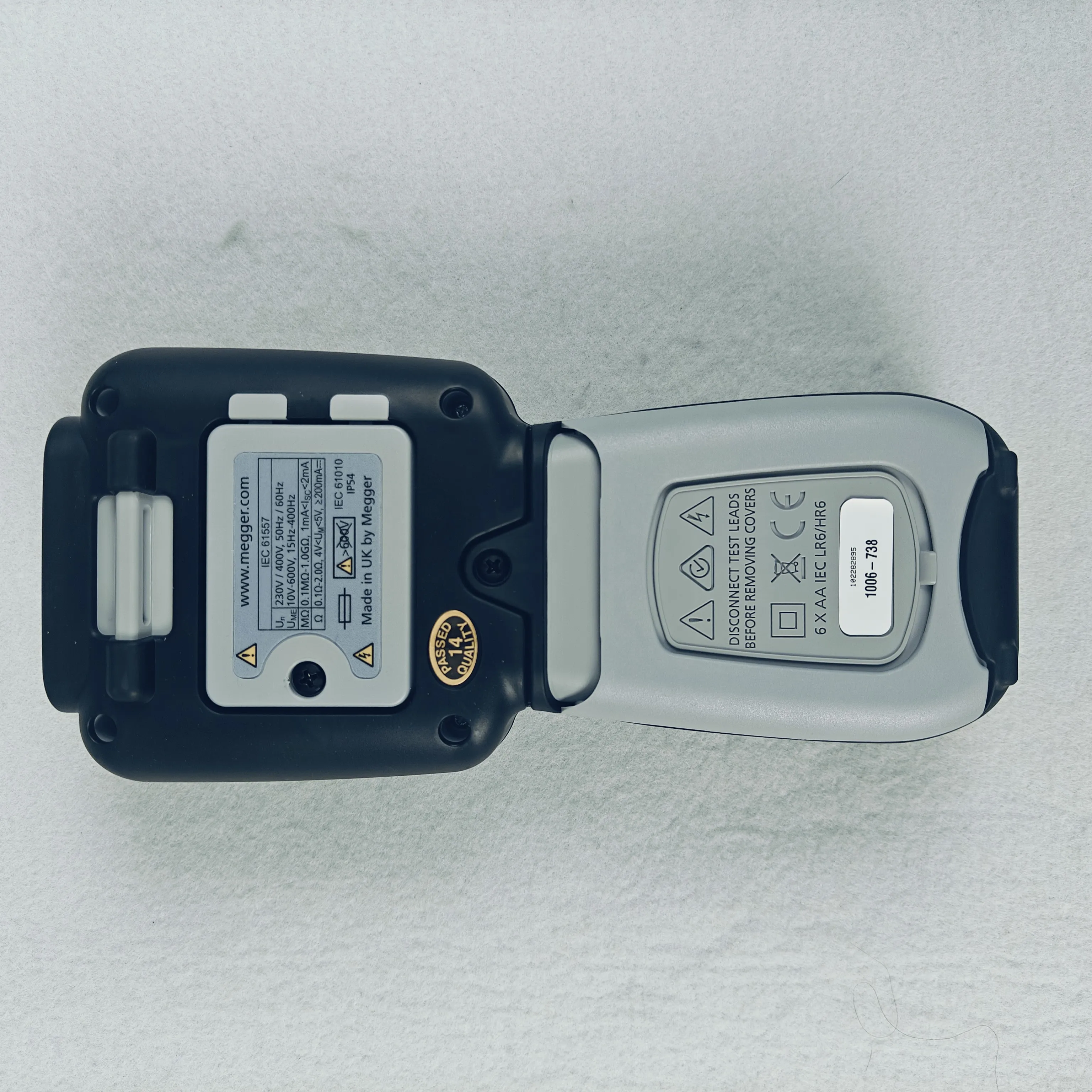 Тестеры изоляции и непрерывности MIT415/2 10/25/50/100/250/500 в 600 CAT IV PI DAR с языковой группой