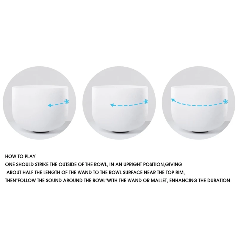 2 шт. 8-дюймовая нота идеальный звук чакра третьего глаза матовый кварц