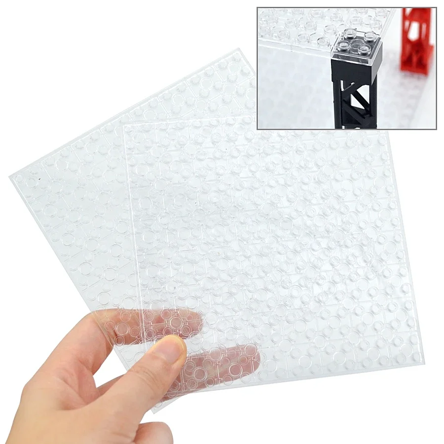 MOC высокотехнологичные кирпичи с колоннами 2X2X1 0 поддерживающая опорная плита