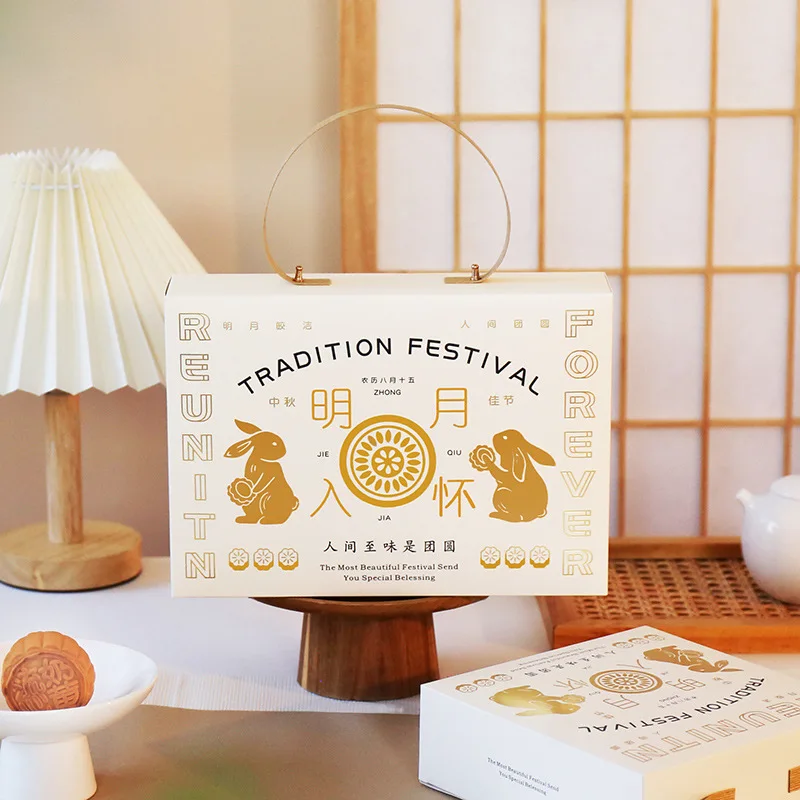 StoBag-Mooncake Упаковочная коробка Подарочный торт Яичный желток Середина осени