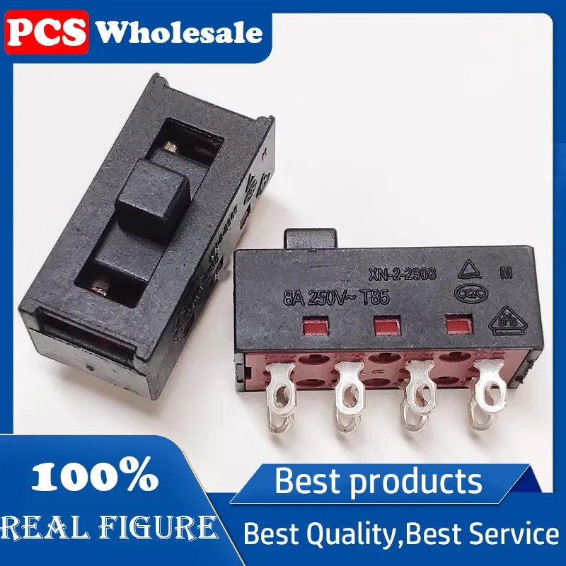 Оригинальный новый 100% 3-х ступенчатый 8-контактный переключатель воздуховода, тумблер XN-2-2308 250V8A 125V16A