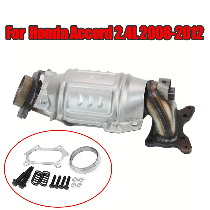 

Передний выхлопной каталитический преобразователь двигателя в сборе, каталитический преобразователь для 2008-2012 Honda Accord 2.4L 2009-2014 Acura TSX 2.4L