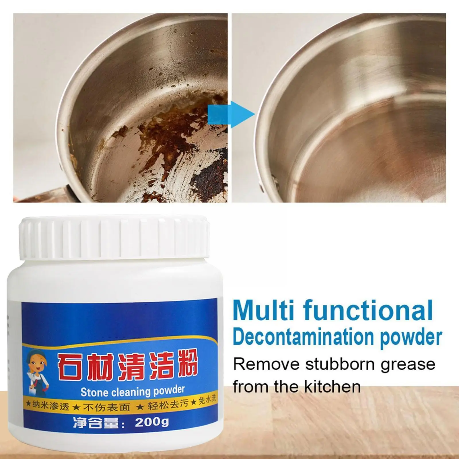 

Каменная Чистящая пудра, многофункциональные мраморные очистители, защитные керамические, фарфоровые, гранитные, виниловые очистители для...