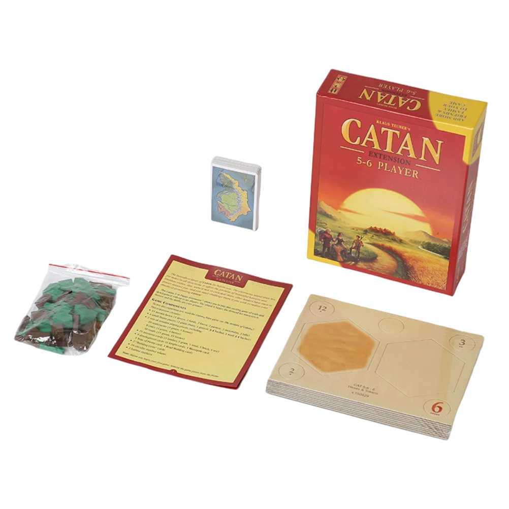 

Набор для взрослых и семьи Catan, пазл, база и расширение
