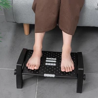 tilting footstool relieve leg non slip massage surface gift stable home office travel durable ergonomic adjustable footrest