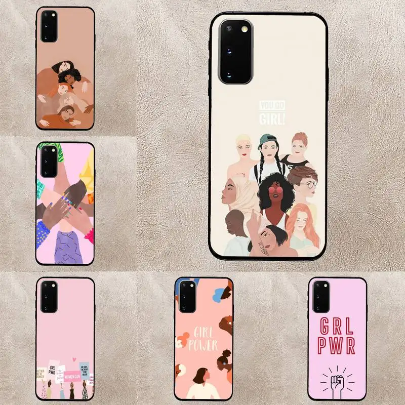 

Pink Feminist Feminism Phone Case For Huawei Honor 10Lite 10i 20 8x 10 Funda 9lite 9xpro Back Coque