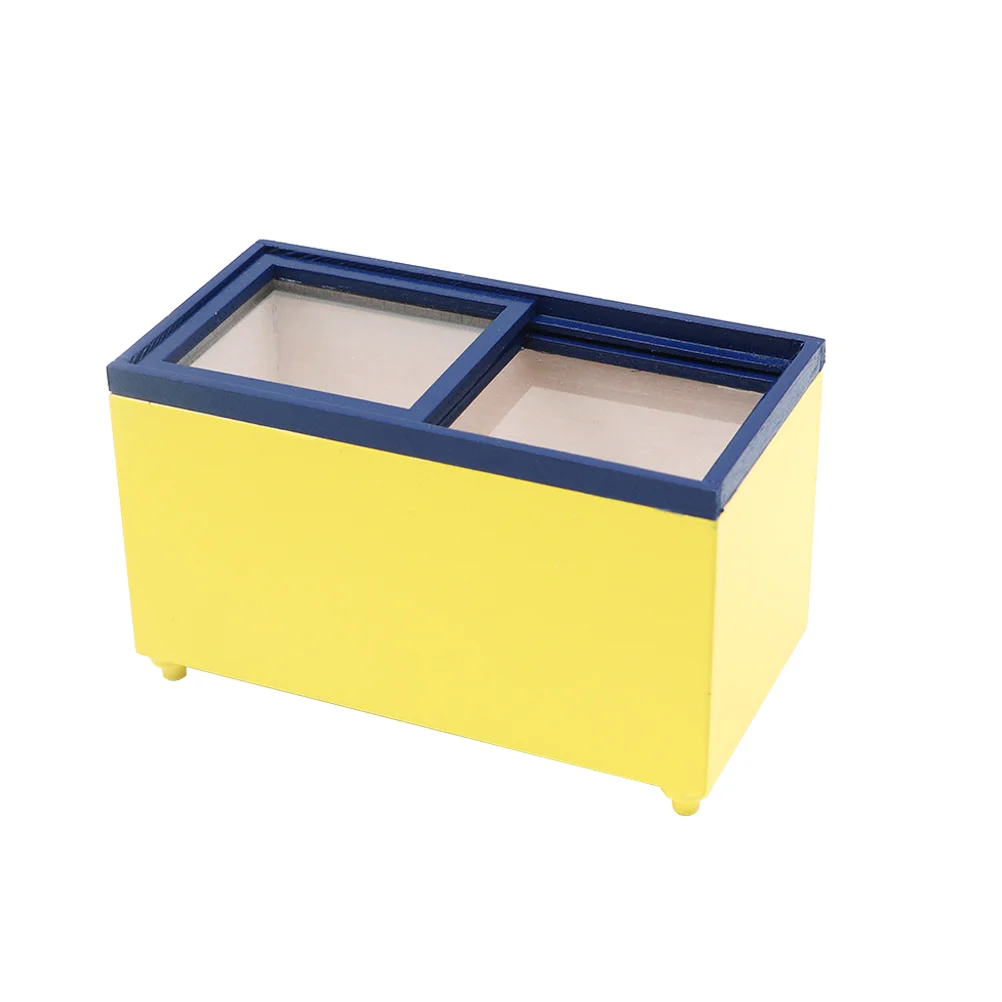 Имитация морозильной камеры миниатюрные инструменты игрушка деревянная мебель