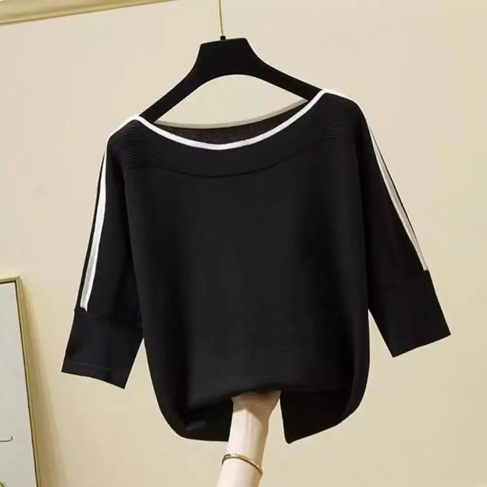 Женские дышащие топы стильные женские с круглым вырезом однотонные футболки для