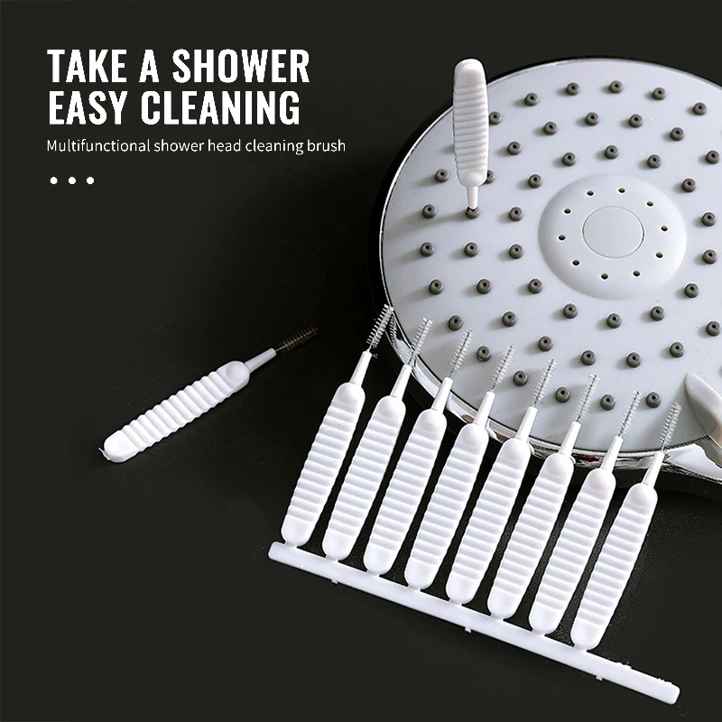 

10 шт., щётка для чистки душевой лейки