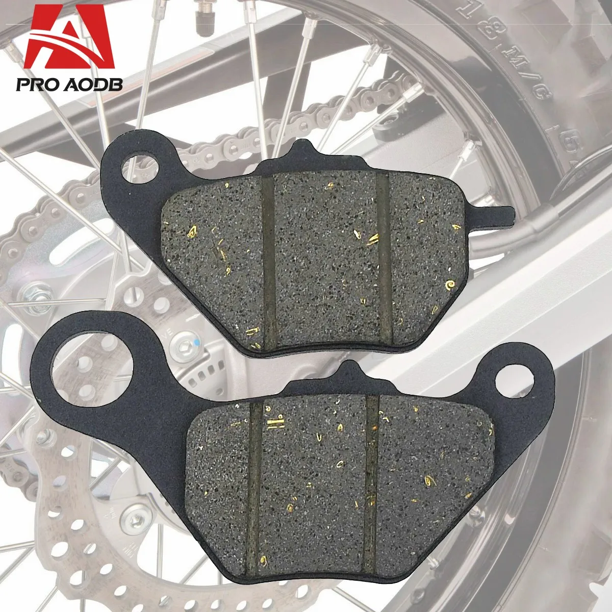Мотоциклетные дисковые передние и задние тормозные колодки для HONDA YAMAHA duke 200 CA 250