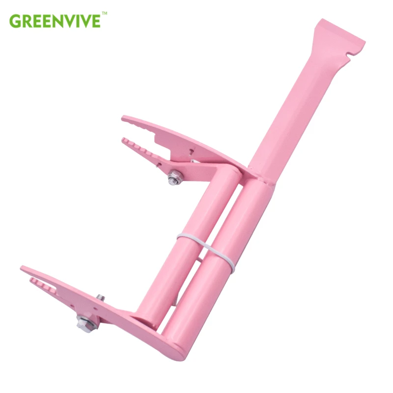 

Greenvive Uneven Bars Frame Grip with Shovel Beekeeping Tool Combo Frame Grip with Manipulation Tool Random Color