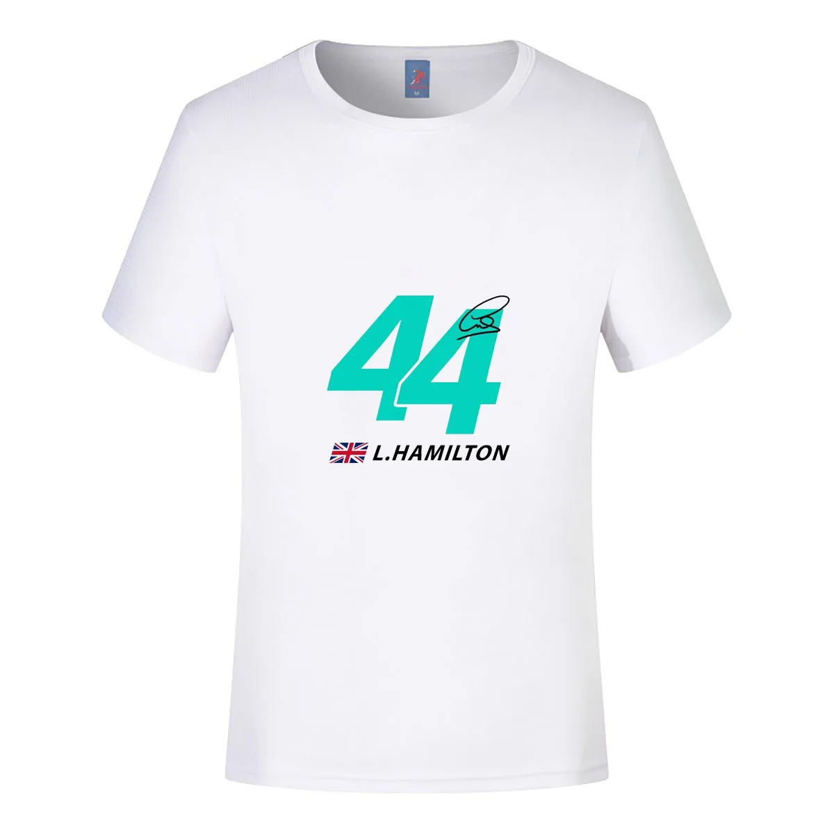 Футболка Льюис Гамильтон Мужская женская летняя Модная одежда с принтом