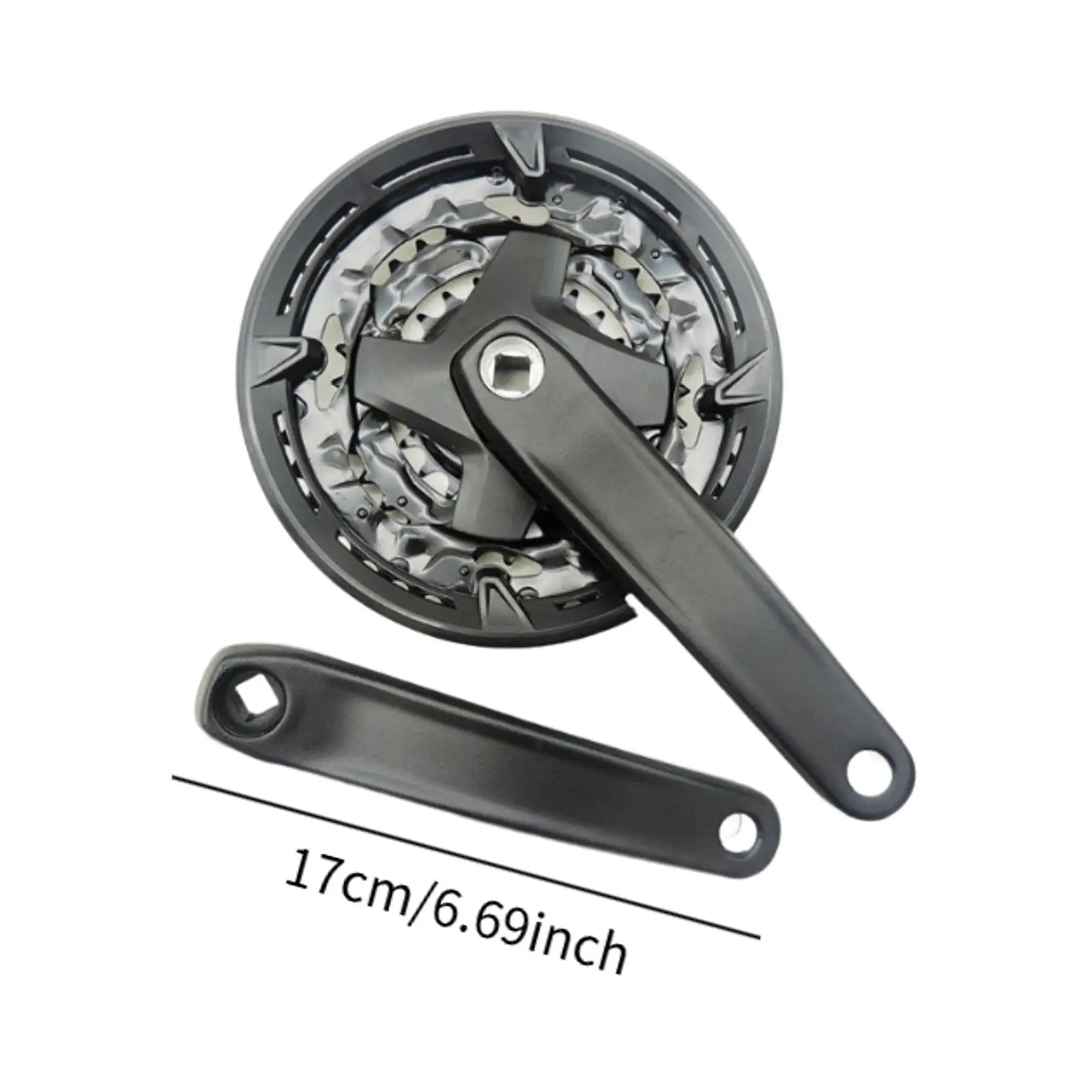 Велосипедная кривошипная система квадратное отверстие легкая установка 42/32/22 T