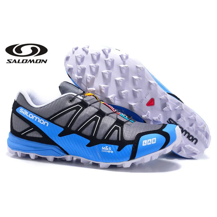 Free Shipping  Air hot sale 90 Mesh  87 Salomon Speed Cross 3 CS Outdoor Shoes  Breathable Man Athletics Male Running Shoes