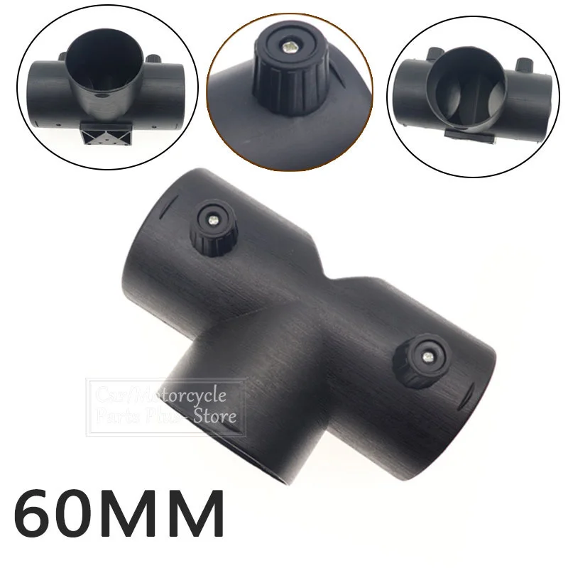 

Car Heater Air Vent Ducting 60mm T Piece Heater Exhaust Connector w/Regulating Valve Flap For Webasto Diesel Parking Heater
