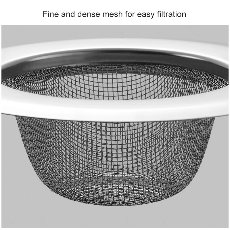 

Kitchen Tools And Gadgets Sink Washing Cage Anti-blocking Stainless Steel Sink Waste Screen 1pcs Anti-clog Floor Drain Strainer