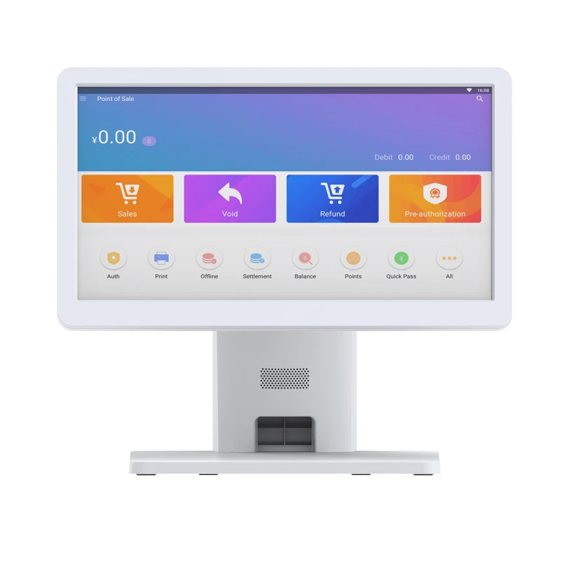 Android Pos-машины все в одном Кассовый сенсорный экран Смарт-системы Pos Точка продажи