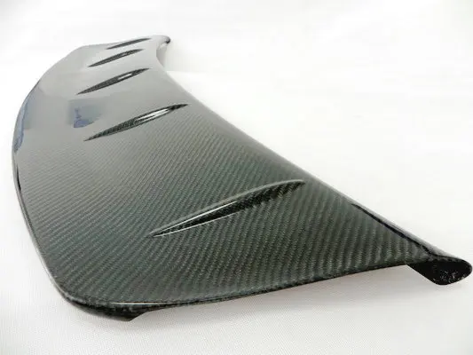 Фото OEM спойлер из углеродного волокна, лезвие Wald Add on Gurney Flap для Nissan R35 GTR №3