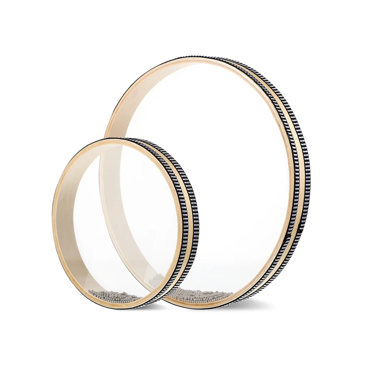 

Wave Bead Tambourine 8Inch and 10 Inch Ocean Wave Sound Drum Wave Drum Ocean Sound Drum Instrument Percussion Instrument