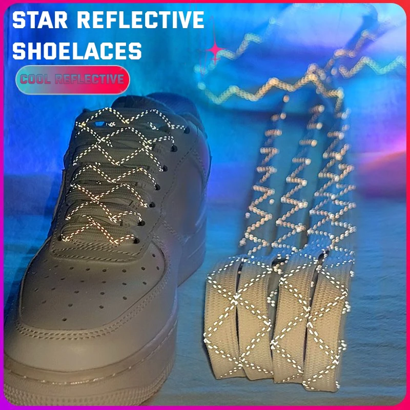 

Яркие флуоресцентные кроссовки, спортивные шнурки, светоотражающие плоские шнурки, обувь для бега, кружевные шнурки для взрослых и детей