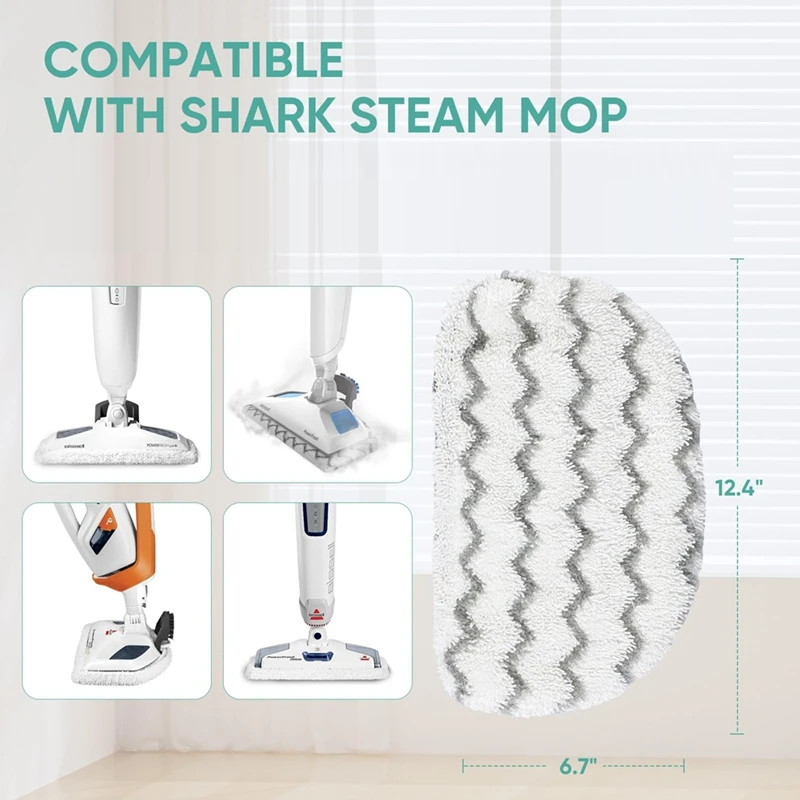 10 упаковок 1940 накладки для паровой швабры Bissell Powerfresh Паровая Швабра 1806 1544 1440 2075A