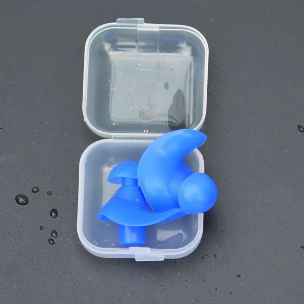 

Ear Plug Waterproof Swimming Professional Rubber Swim Earplugs For Adult Swimmers Children Diving Soft Anti-Noise Ear Plug