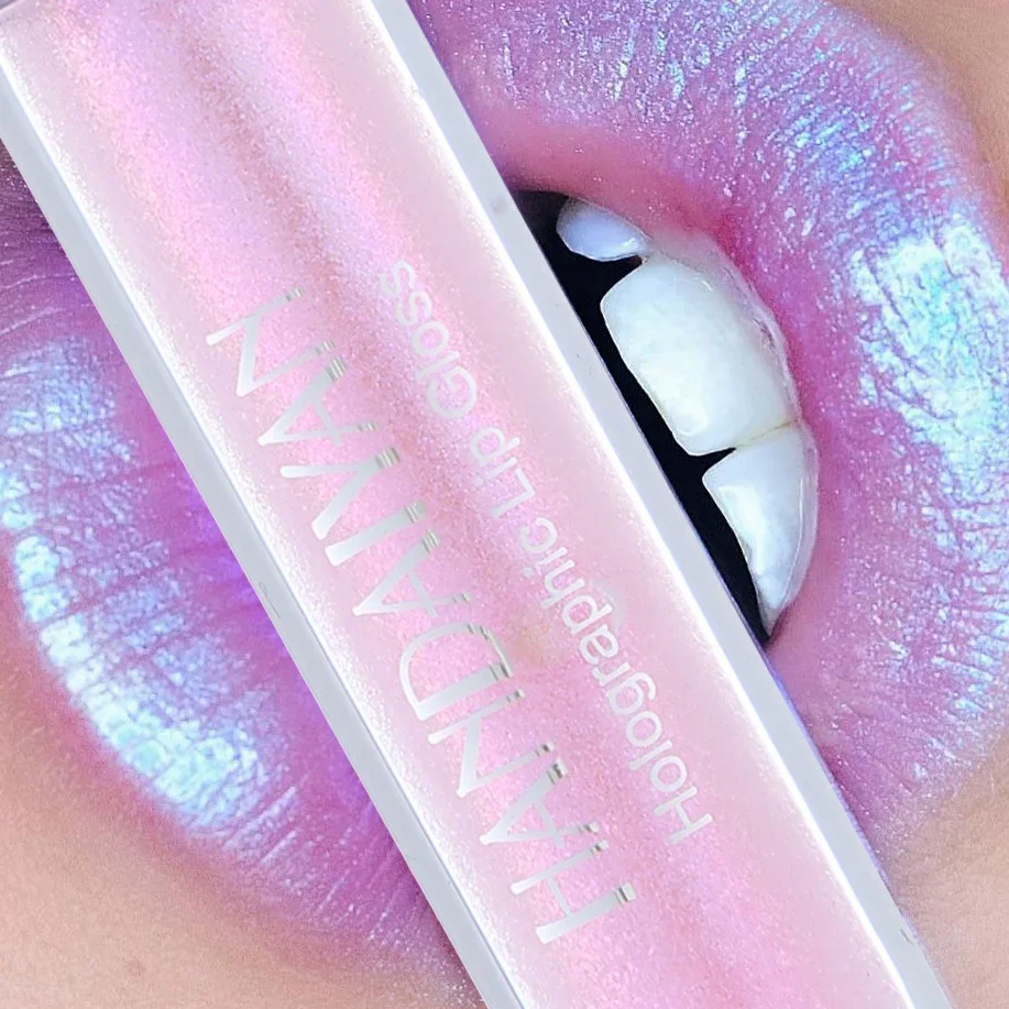 Алмазный Блестящий Блеск для губ стойкий увлажняющий 7 цветов Яркий глянцевый