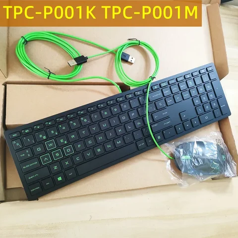 Комплект проводной USB-клавиатуры и мыши для многоязычной раскладки HP Японский Тайский Русский Скандинавский Испания Сербии Канадский Французский Британский Арабский