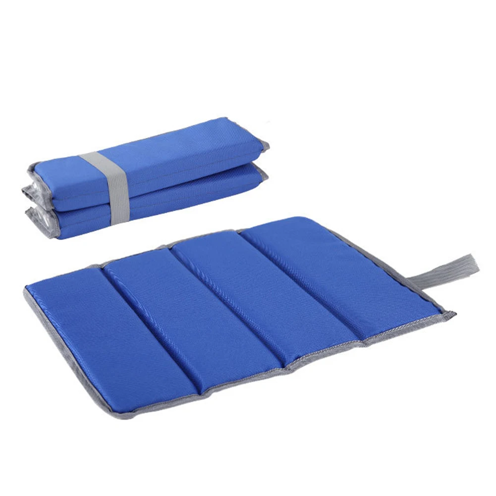 

Beach Camping Mat Foldable 4-Fold Portable Small Picnic Mats Moisture-proof Pad Outdoor Folding Cushion Trekking Stadium Travel