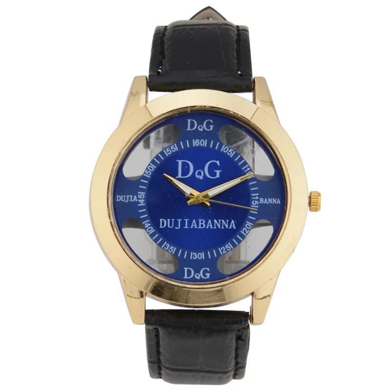Reloj Mujer 2023 New Fashion Luxury Women Quartz Watch Hollow Dial Personalized Men's Leather Belt Outdoor Watches Relogio