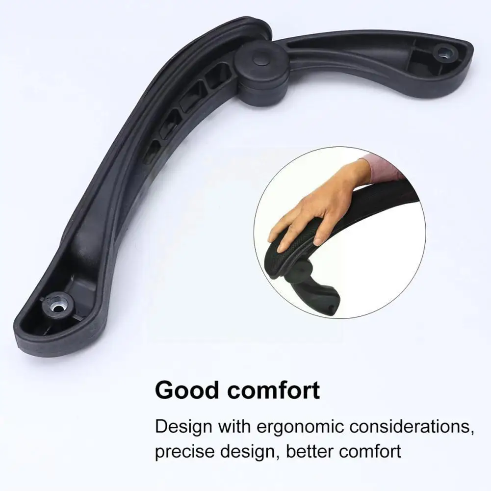 

Furniture Parts Universal Office Chair Armrest Accessories Gaming Chair Linkage Handle Adjustable Swivel Computer Handrail W8p2