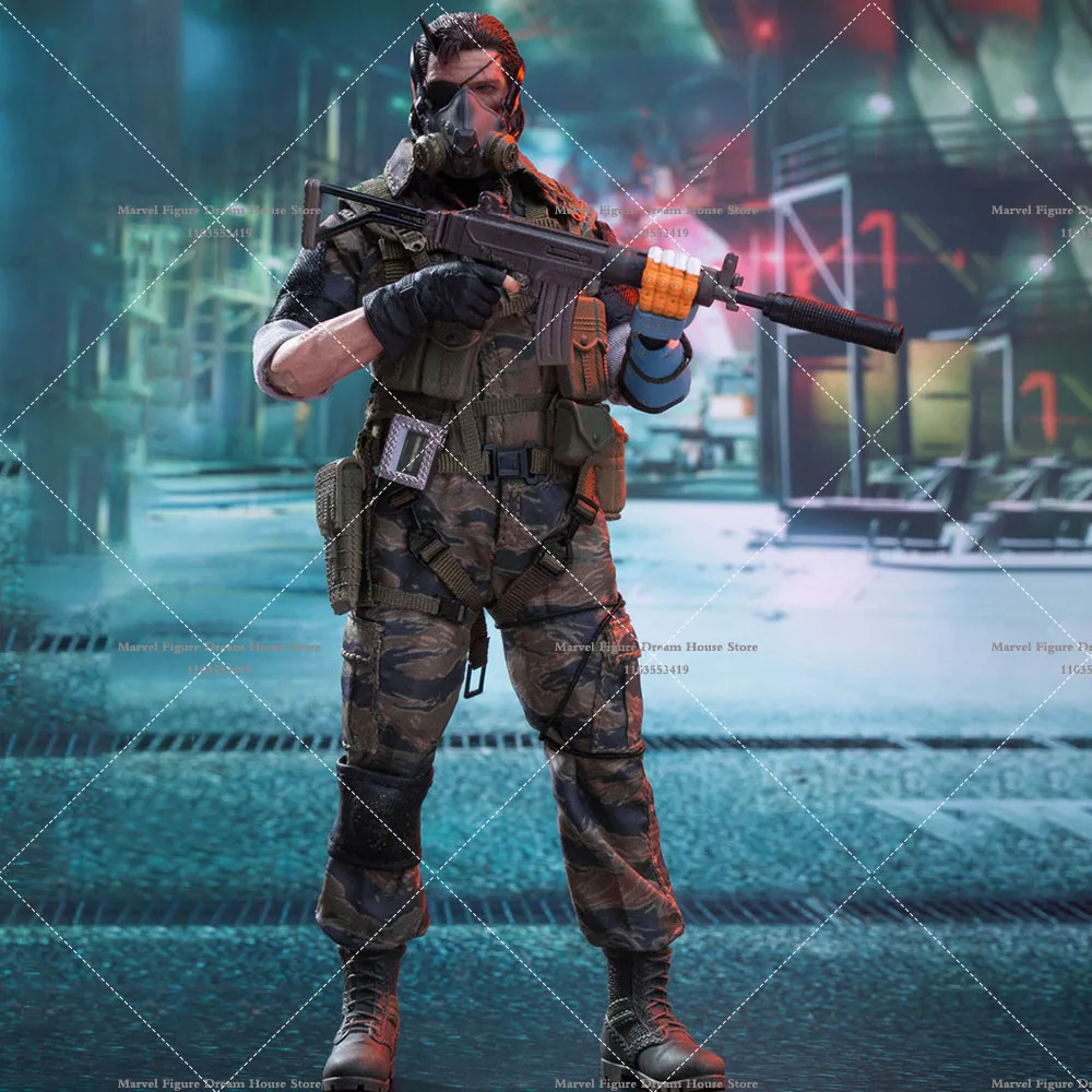 В наличии LIMTOYS 1/12 Классическая фантомная Игра Камуфляж старая змея дядюшка S ++