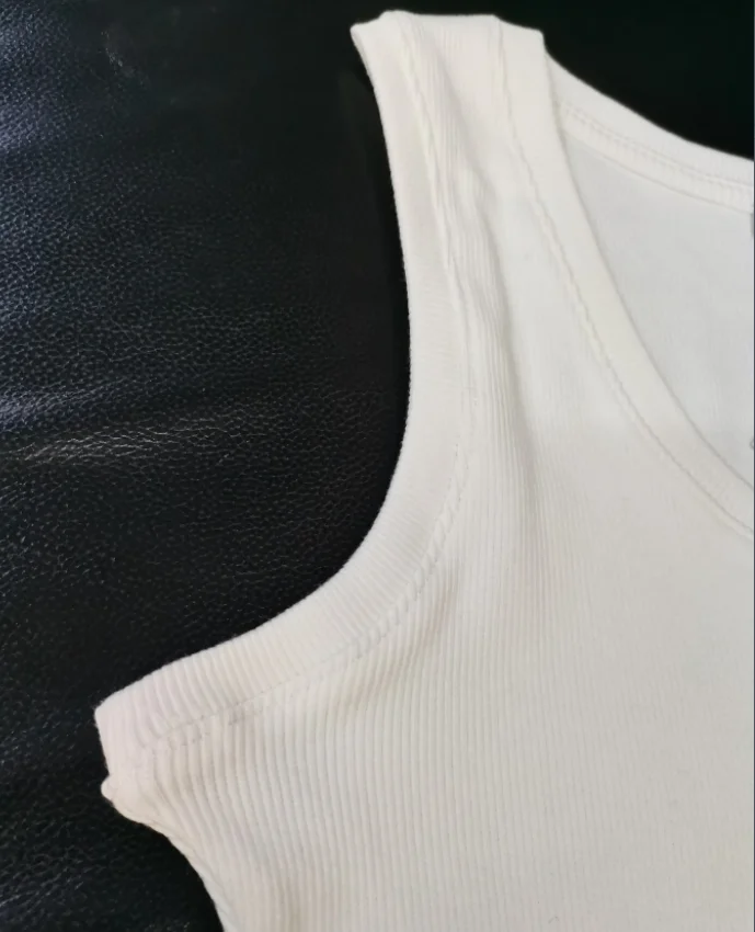 127411 124072  Fashion Classic Luxury Designer Women Summer Logo Embroidered Elastic Fine Rib Knit Vest Versatile Top Tank
