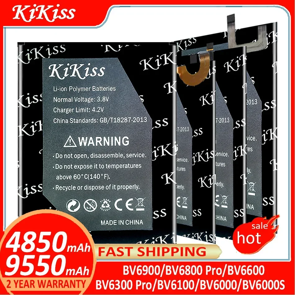 Аккумулятор KiKiss для Blackview BV6900 BV6800 Pro BV6600 BV6300 pro BV6100 BV6000 BV6000S аккумулятор + номер