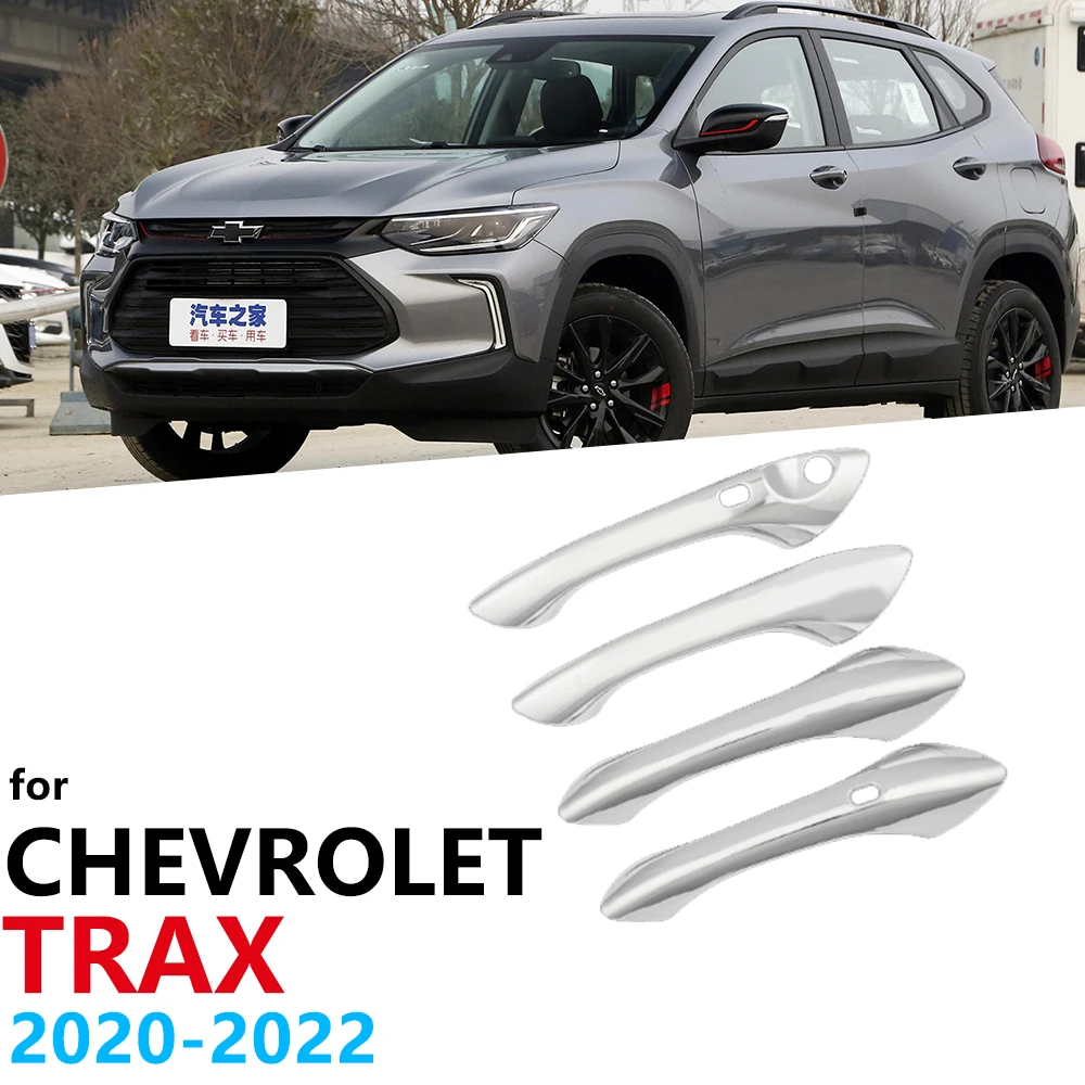 Хромированная накладка на ручки для Chevrolet модель Holden Trax Tracker 2020 2021 2022 аксессуары
