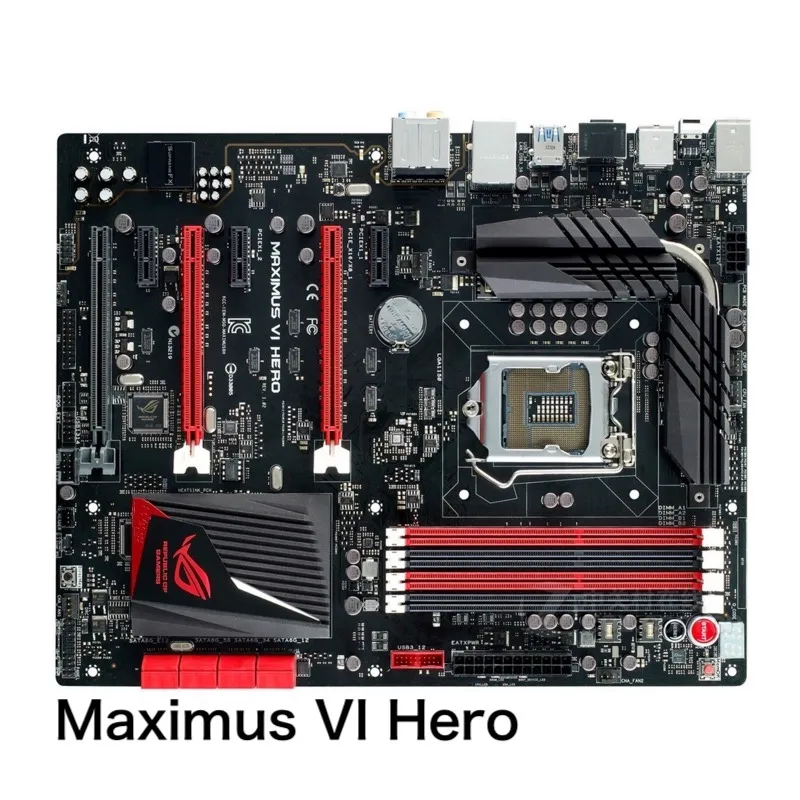 Материнская плата для ASUS Maximus VI Hero 32 Гб LGA 1150 DDR3 ATX Z87 материнская плата 100% протестирована ок Полная работа Бесплатная доставка
