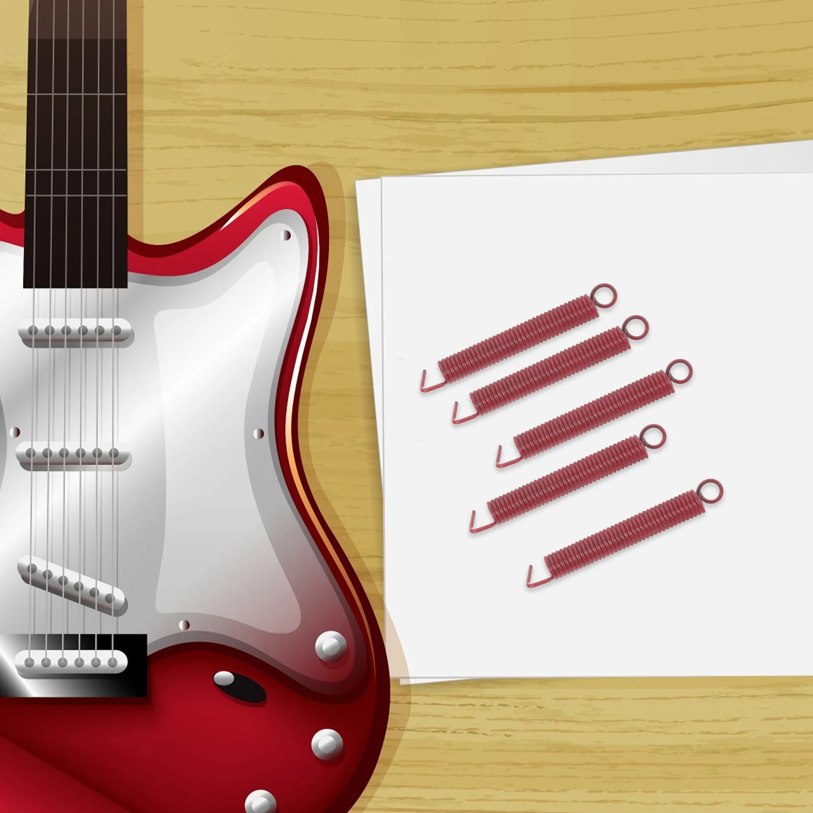 

1 Set Tension Springs Vintage Claw Kit Screws for Electric Guitar Tremolo Bridge