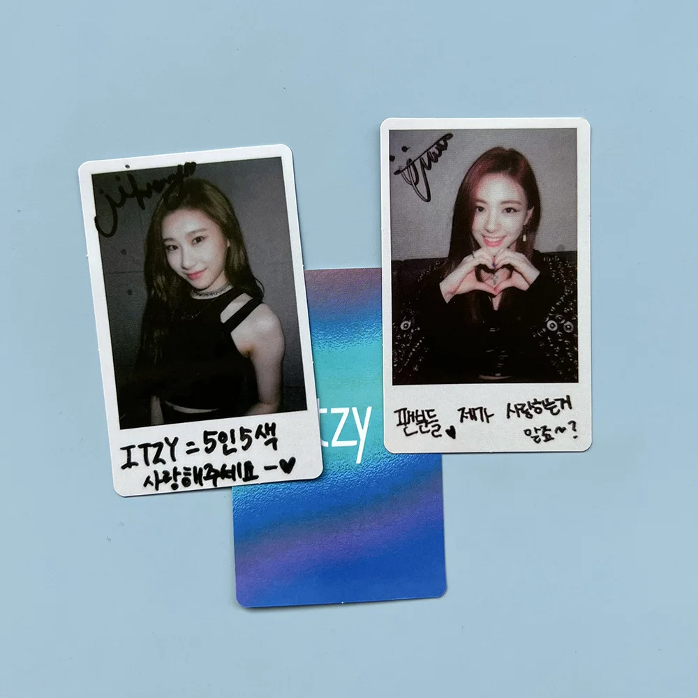 5 шт./набор KPOP ITZY IT'z различные фотокарты двусторонние ломо-карты открытки Yeji Lia
