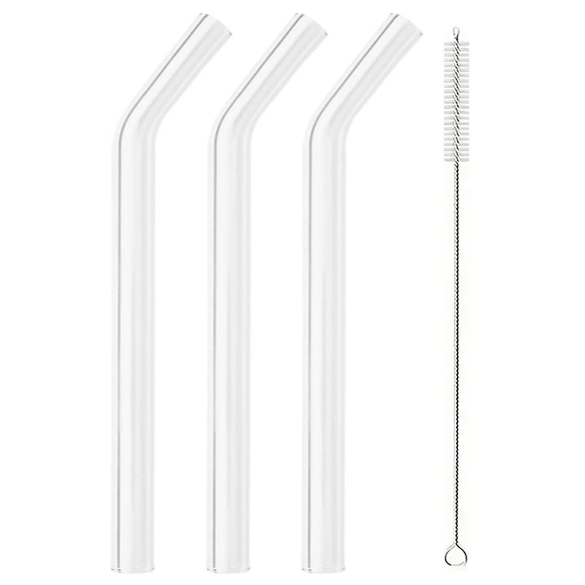 Набор из 3 стеклянных трубочек HELOTIC