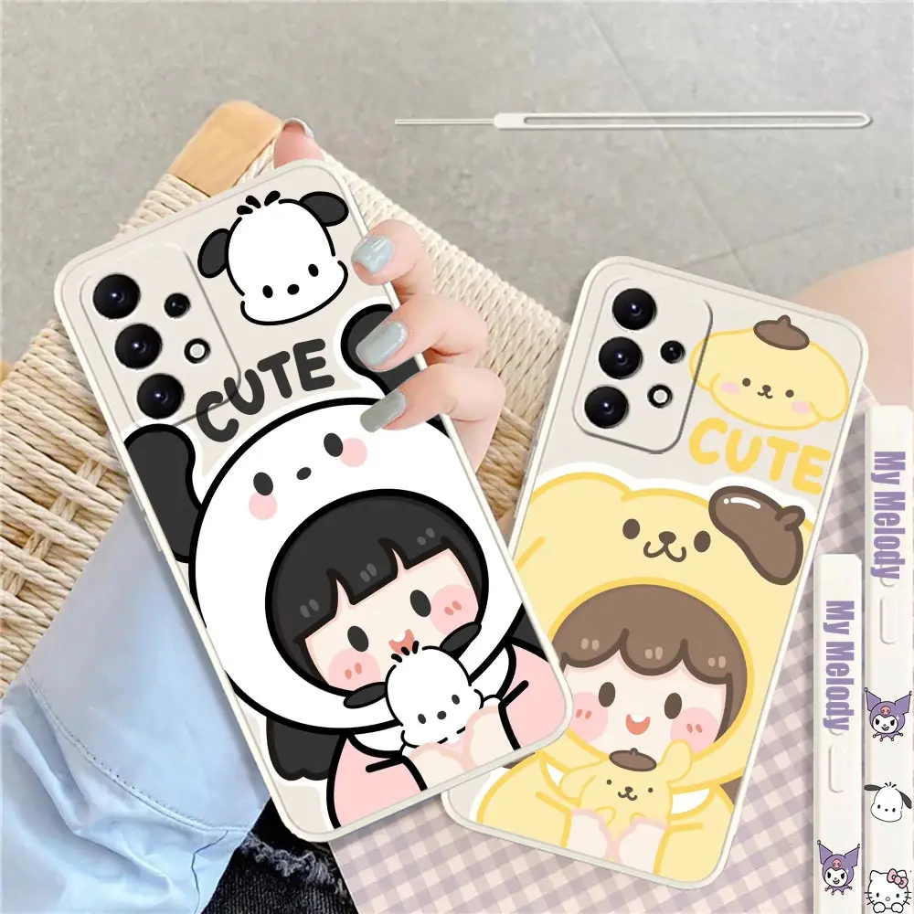 

My Melody Cute Sanrio Pochacco Cover For Samsung A90 A80 A70 A60 A50 A50S A30S A30 A20 A20S A20E A10S A10E A10 A9 2018 Case Capa